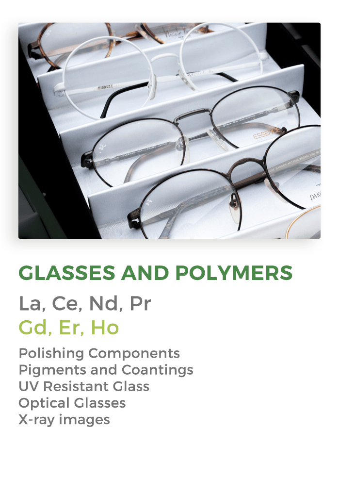 Glasses and Polymeres